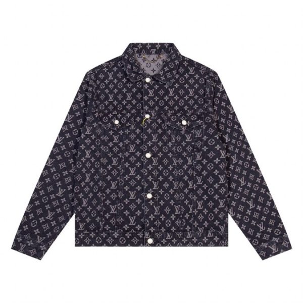 d99598_7670-1.jpg Jacket Louis Vuitton Black Monogram Denim - Image 1