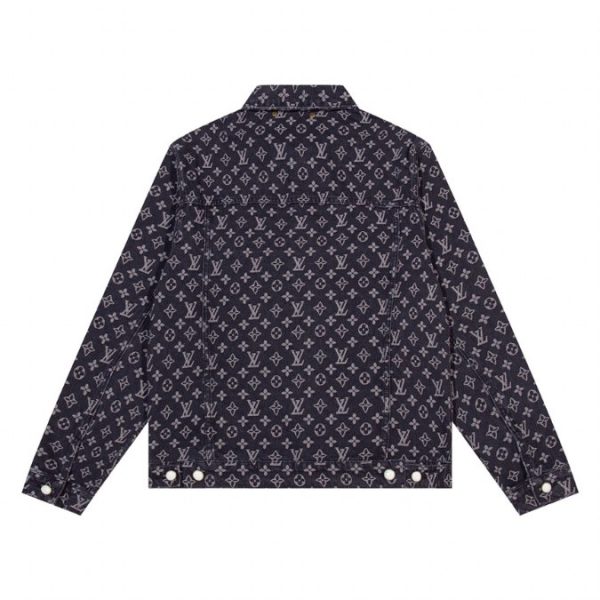 Jacket Louis Vuitton Black Monogram Denim - Image 2
