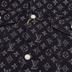 Jacket Louis Vuitton Black Monogram Denim - Image 4