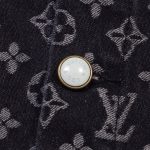 Jacket Louis Vuitton Black Monogram Denim - Image 5