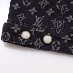 Jacket Louis Vuitton Black Monogram Denim - Image 6