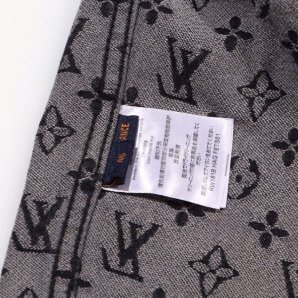 Jacket Louis Vuitton Black Monogram Denim - Image 8