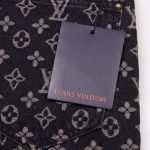 Jeans Louis Vuitton Black Monogram Denim - Image 2