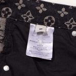Jeans Louis Vuitton Black Monogram Denim - Image 4