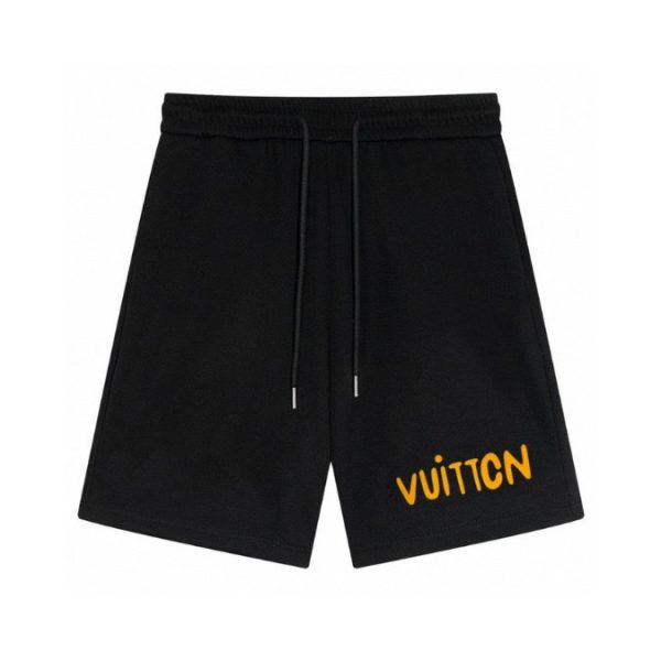 d99613_16119-1.jpg Shorts Louis Vuitton Black Yellow Logo - Image 1