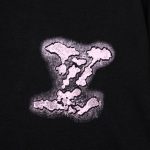 T-shirt Louis Vuitton Black Pink LV - Image 3