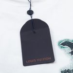 T-shirt Louis Vuitton White Green LV - Image 6