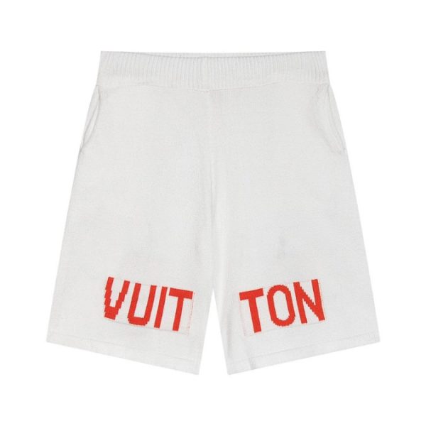 Louis Vuitton V-Neck Knit Set White - Image 3