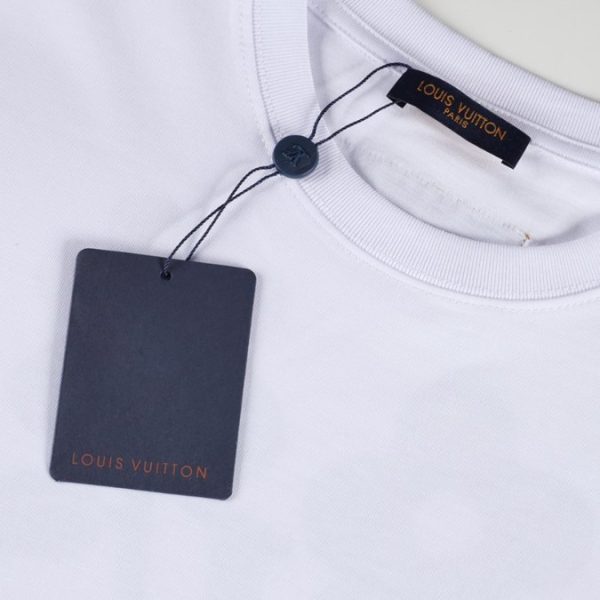 T-shirt Louis Vuitton LV Floral White Print - Image 5