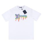 T-Shirt Louis Vuitton LV Drip Print White
