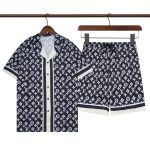Set Louis Vuitton LV Monogram Shirt & Shorts