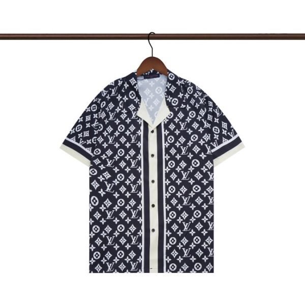 Set Louis Vuitton LV Monogram Shirt & Shorts - Image 2