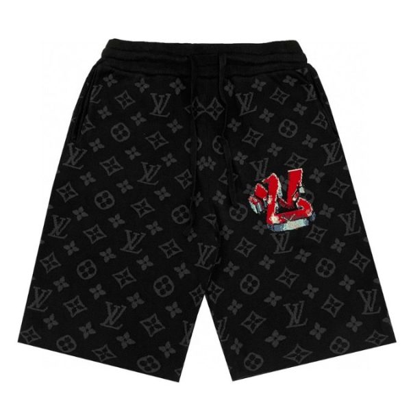 d99702_16179-1.jpg Shorts Louis Vuitton LV Monogram Red Patch - Image 1
