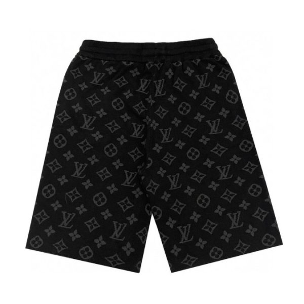 Shorts Louis Vuitton LV Monogram Red Patch - Image 2