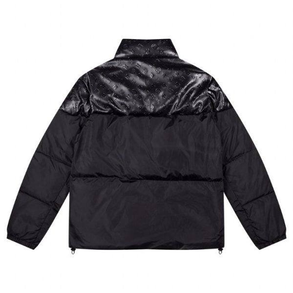 Jacket Louis Vuitton LV Monogram Black Puffer - Image 2