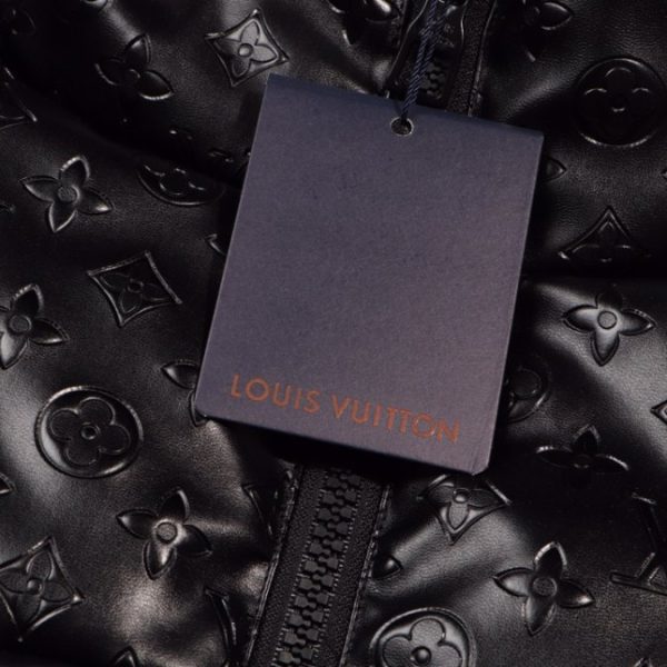 Jacket Louis Vuitton LV Monogram Black Puffer - Image 8
