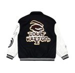 Jacket Louis Vuitton LV Black White Patches - Image 2