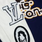 Jacket Louis Vuitton LV Blue White Patches - Image 4