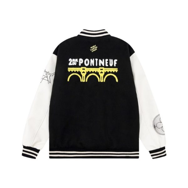 Jacket Louis Vuitton LV Black White Pont Neuf - Image 2