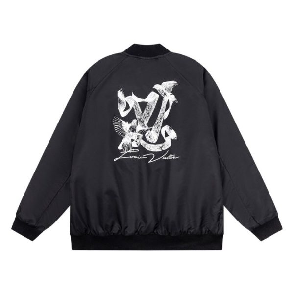 Jacket Louis Vuitton LV Black Signature Birds - Image 3