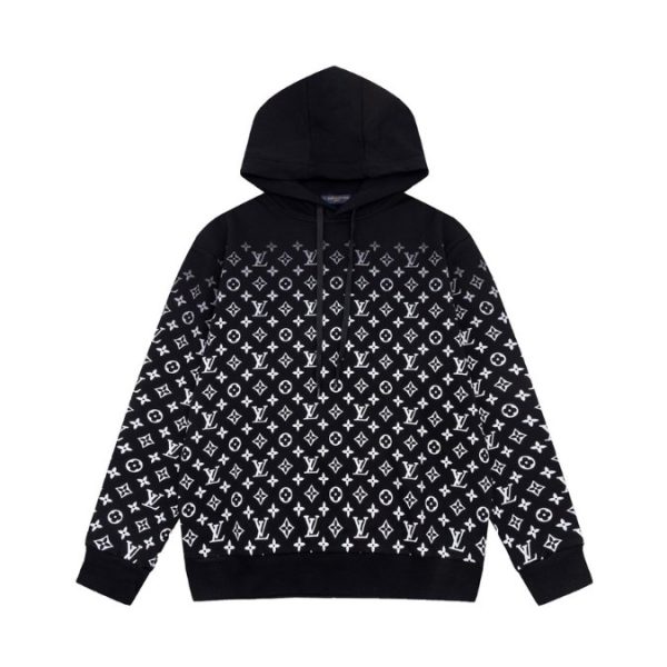 d99874_6557-1.jpg Hoodie Louis Vuitton LV Black Monogram Gradient - Image 1