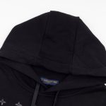 Hoodie Louis Vuitton LV Black Monogram Gradient - Image 3