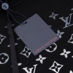 Hoodie Louis Vuitton LV Black Monogram Gradient - Image 6