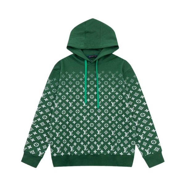 d99879_6574-1.jpg Hoodie Louis Vuitton LV Green Monogram Gradient - Image 1