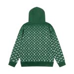 Hoodie Louis Vuitton LV Green Monogram Gradient - Image 2