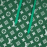 Hoodie Louis Vuitton LV Green Monogram Gradient - Image 5