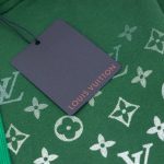 Hoodie Louis Vuitton LV Green Monogram Gradient - Image 6