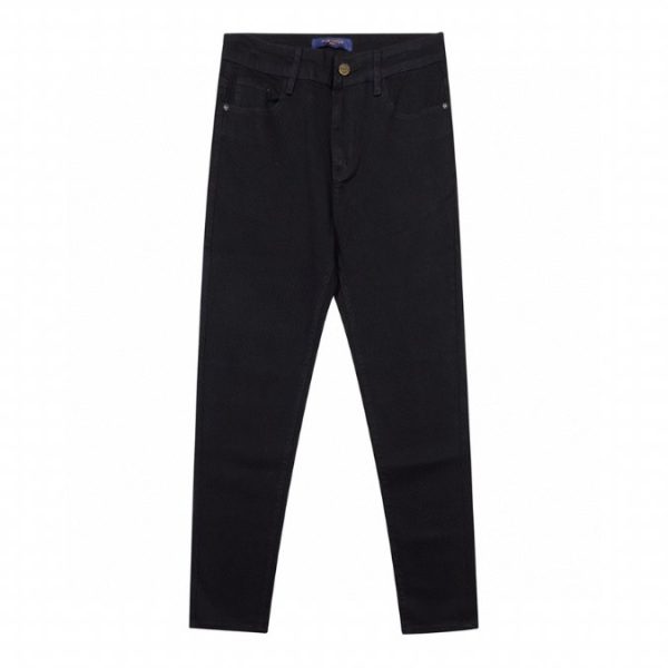 Jeans Louis Vuitton LV Black Monogram Pocket - Image 2