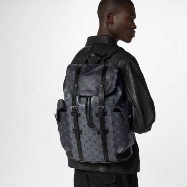 Backpack Louis Vuitton LV Monogram Eclipse - Image 8