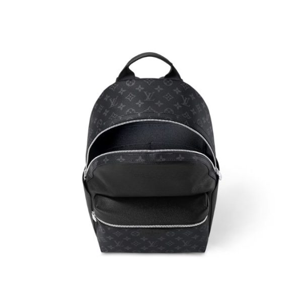 Backpack Louis Vuitton LV Black Monogram Canvas - Image 6