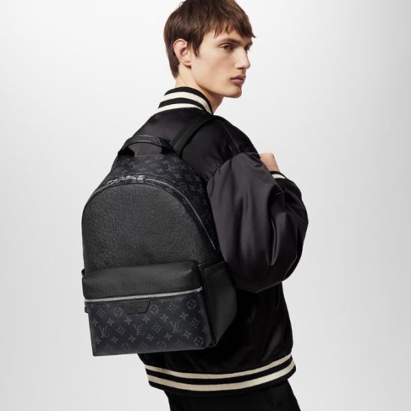 Backpack Louis Vuitton LV Black Monogram Canvas - Image 8