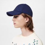 Cap Louis Vuitton LV Blue Monogram Canvas - Image 2