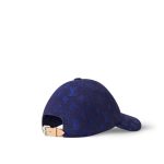Cap Louis Vuitton LV Blue Monogram Canvas - Image 4