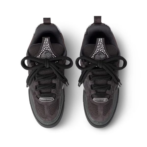 Louis Vuitton Skate Black Crystal Monogram - Image 2