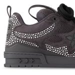 Louis Vuitton Skate Black Crystal Monogram - Image 3