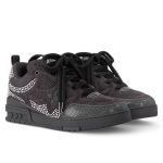 Louis Vuitton Skate Black Crystal Monogram - Image 5