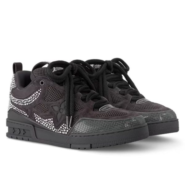 Louis Vuitton Skate Black Crystal Monogram - Image 5