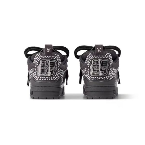 Louis Vuitton Skate Black Crystal Monogram - Image 6